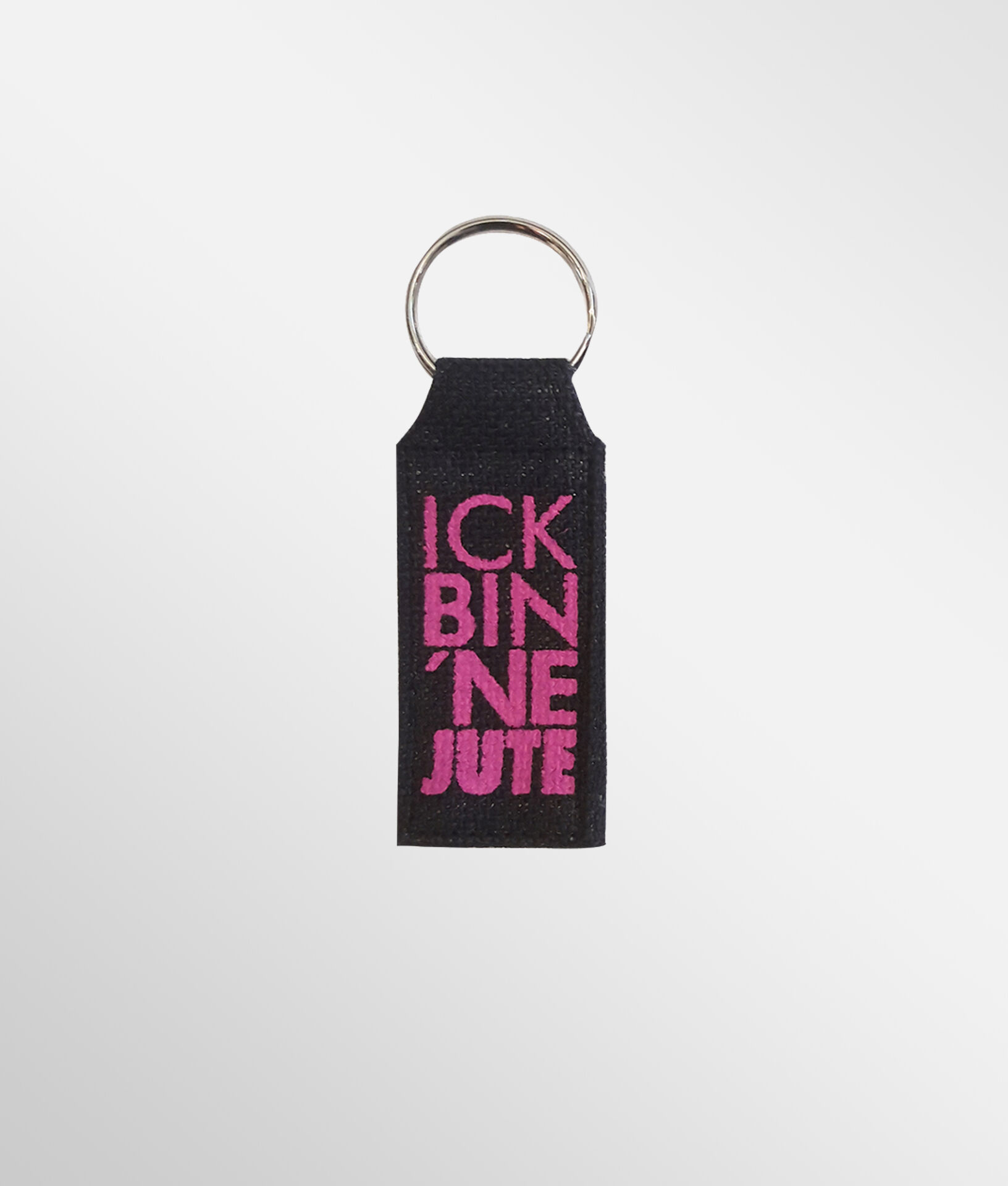 Encode Merch: Schlüsselanhänger ICK BIN ´NE JUTE