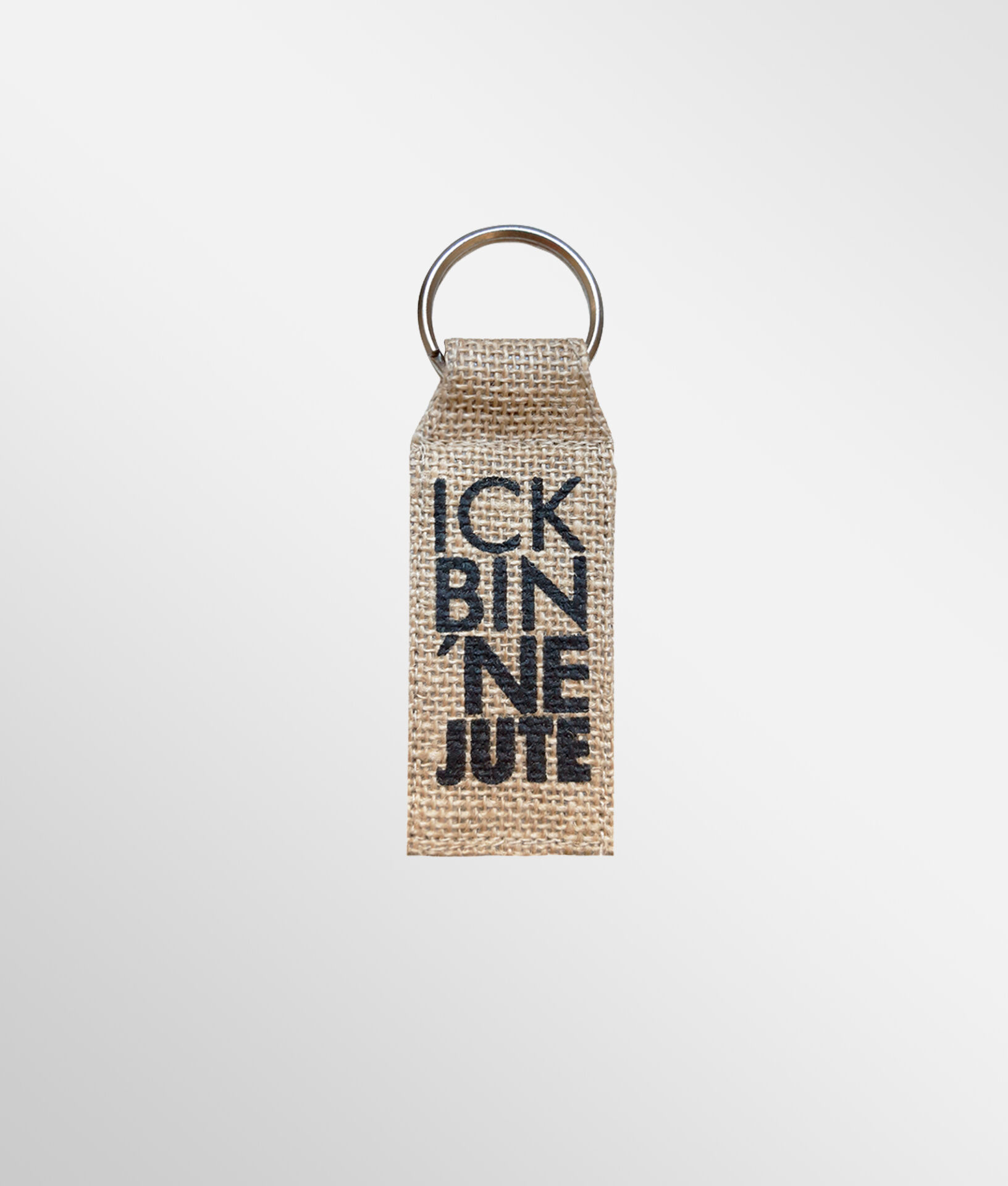 Encode Merch: Schlüsselanhänger ICK BIN ´NE JUTE